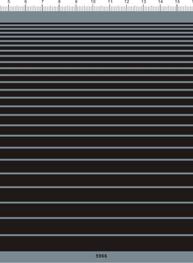5966-A6218 警告警示标示标识条纹纹理 水贴1