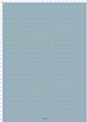 64777A-A5018 1/24 mx5 ecsta kumho轮胎模型车水贴water decal