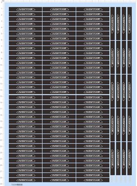 72226整版胶 PAGANI 模型水贴