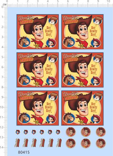 80415整版woody roundut hey howdy胡迪牛仔娃娃北京标签水贴现货