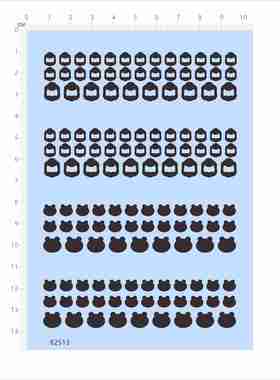 82513 BOB 整版水贴 银色亮金电镀 青蛙 金属色模型手办盲盒现货