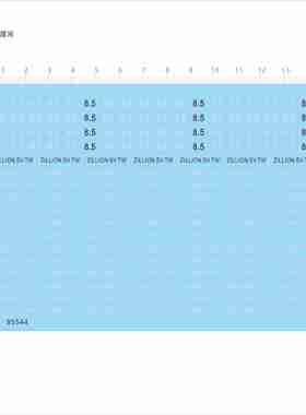 85544水滴轮涂装ZILLION SV TW 8.5 渔轮模型水贴撕膜不干胶现货
