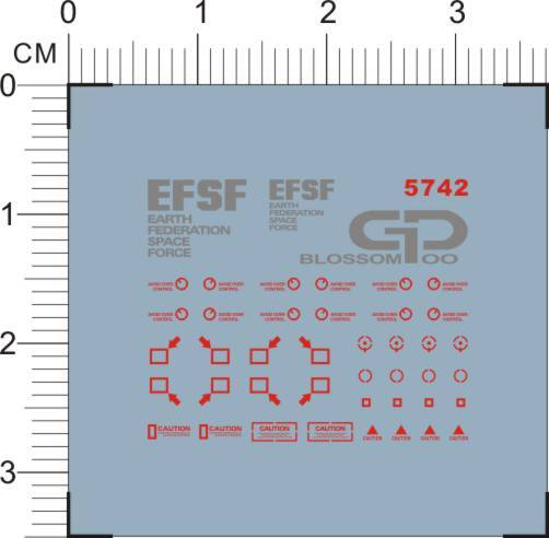 5742-13809 HG RX-78 GP-00 BLOSSOM gd水贴111