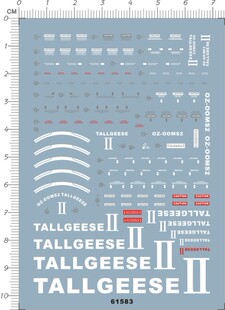 61583-3102 HG Tallgeese II 杜鲁基斯II 托鲁基斯2 gd水贴111