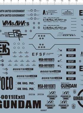 60687-B708 PG MSA-0011 EX-S EXS gd水贴22