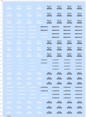 76323整版水贴 适用于 bfs xg svs hg xg渔轮水滴轮现货