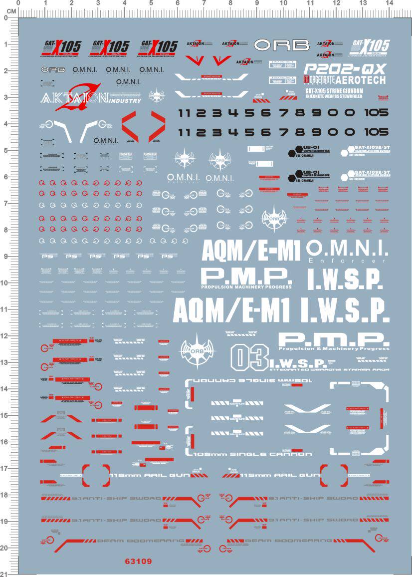 63109-B1503 PG strike 强袭突击 + IWSP 背包gd水贴纸11