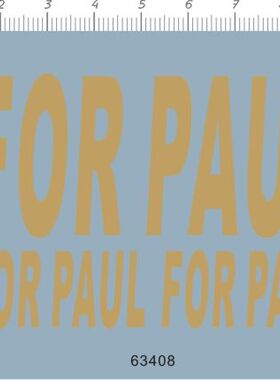 63408-13212 1/10 toyota FOR PAUL 模型车水贴纸