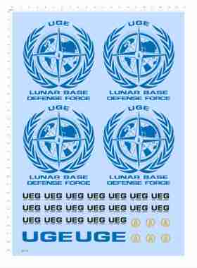82179模型水贴UGE联合国lunar base defense force 2405 hf-0401
