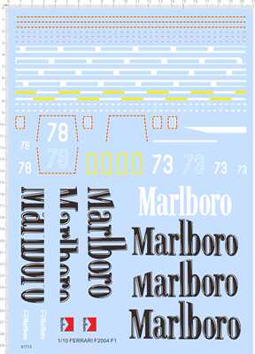 67713整版胶1/700华盛顿航空母舰1/10法拉利FERRARI F2004 F1模型