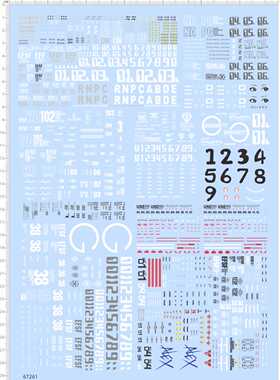 67261 Z PLUS NT1 RNPC EFSF ALEX GD真希波眼睛敢达水贴水贴