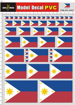 20547 菲律宾 Philippines PVC遥控车壳不干胶贴纸