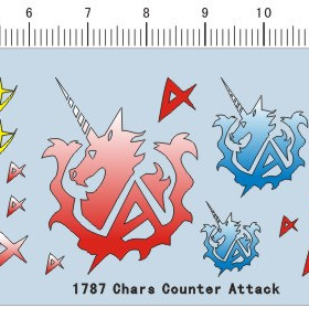 1787-11908 Chars hi-v hi-new hi-niu 逆袭的夏亚海牛联邦MSgd2