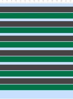 73547整版胶 黑绿条纹拉花 第三版 贴花汽车模型水贴纸