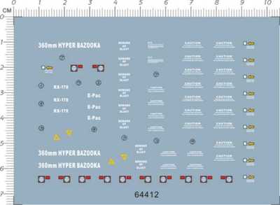64412 MG RX-178 E-Pac 360mm hyper bazooka gd水贴纸1