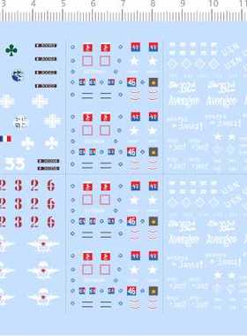 67701整版胶1/72二战同盟国装甲车辆冷战苏联装甲车辆车模型水贴