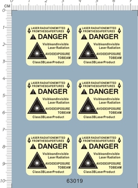63019-10606  1/1 MK17 danger 海锚危险警告语模型水贴1