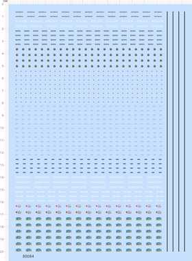 80084整版胶HIGHWAY PATROL TEXAS NEVADA EA9914福特车模型水贴