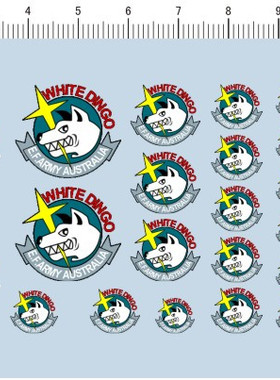 573  WHITE DINGO E.F.ARMY AUSTRALIA 澳洲白色野狗 gd现货