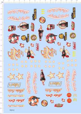 70312整版胶NUKA COLA FALLOUT 4 YAULT-TEC 美女 可乐 水贴纸 A5