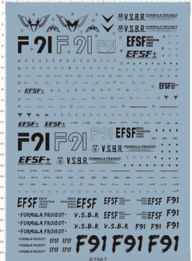 62562-Z5 PG F91 哈里森马丁蓝色gd水贴111