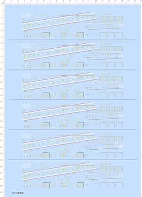 72742 003型航母 舷号18福建舰整版胶 船务 水尺航空母舰模型水贴