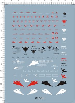 61550-3104 MG GN003 Kyrios GN-003 主天使gd水贴2