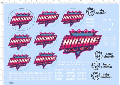 75927整版水贴ARCADEONOFFPL