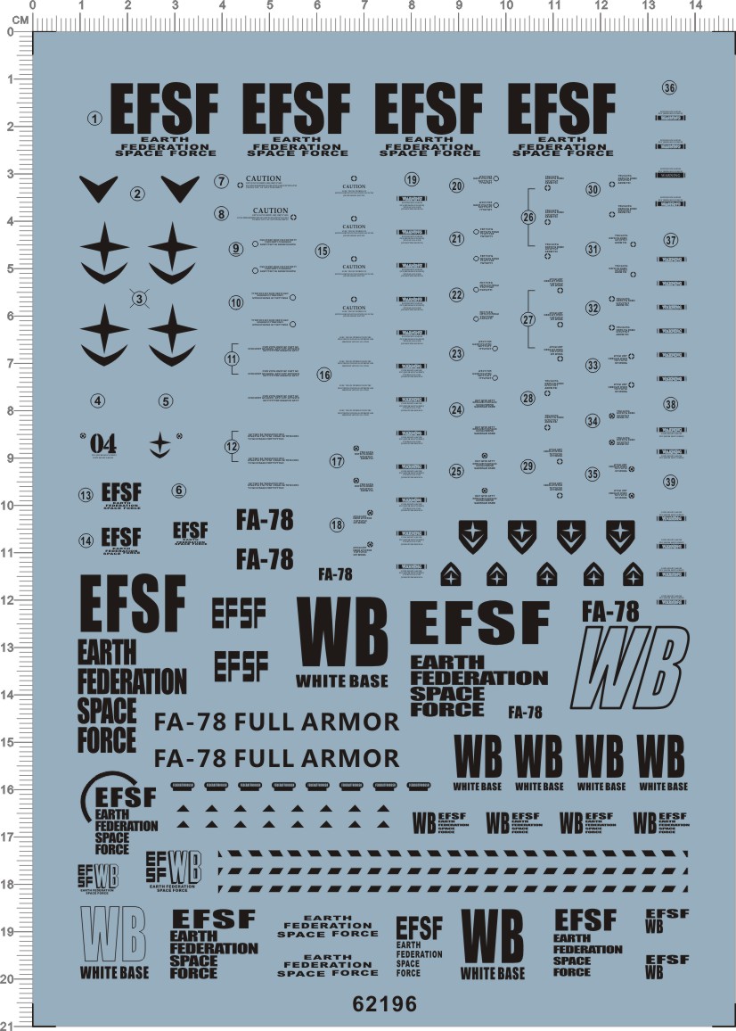 62196-A7002 MG FA-78 Full Armor RX-78-2全装甲雷霆宙域gd111