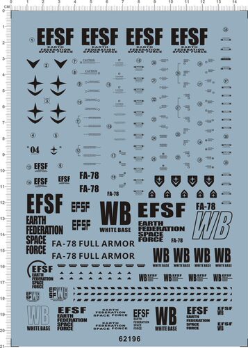 62196-A7002 MG FA-78 Full Armor RX-78-2 全装甲雷霆宙域gd111