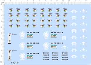 69245整版penguin不夜的蔷薇尼禄眼睛娃娃手办模特兔女郎女仆现货