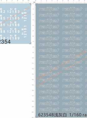 62354编号1/32 police车WJ军列车牌1/160新列车车厢railjet水贴