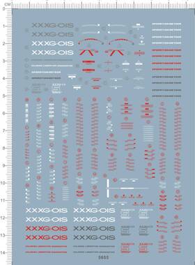 5655-Z77/8  MG XXXG-01S Shenlong Gundam神龙EW版gd水贴纸现货