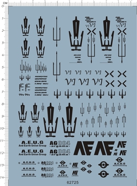 62725-4E06 DELTA AE AEUG argama V1 德尔塔百式五星物语水贴1