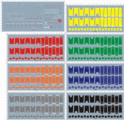 62664  MG RX-93-v2 Hi-V Hi-Nu Ka卡海牛卡版海牛gd水贴纸2