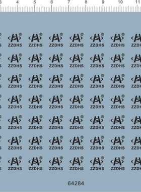 64284-14805 HS ZZDHS  mini 4wd 四驱车水贴1