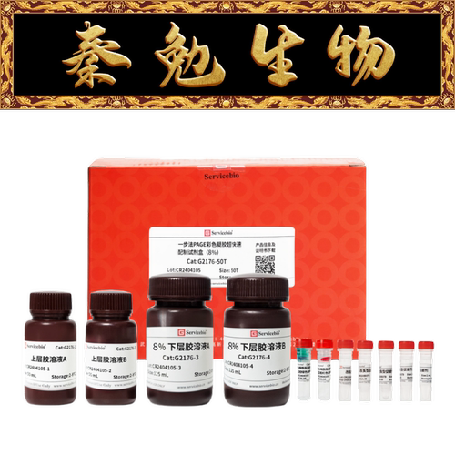 PAGE彩色凝胶超快速配制试剂盒