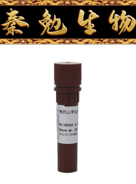 Biosharp白鲨 BL1602A 兔抗羊IgG-HRP, 1:2,500-:50,000