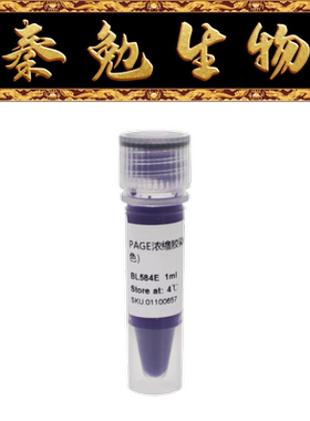 Biosharp白鲨 BL584E PAGE浓缩胶染料（250×，紫色）