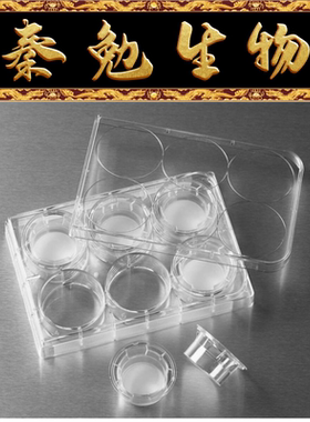Corning 货号：3412 Transwell嵌套，含6孔板（PC膜，24mm 0.4um)