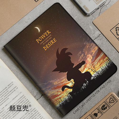 七龙珠小悟空ipad10.2适用air3/4/5保护套pro11笔槽mini56小米5Pro第十代matepad pro12.9荣耀V8华为M6 10.8