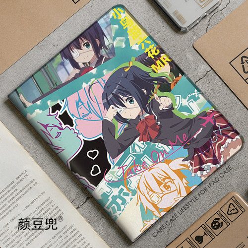小鸟游六花ipad10.2适用air4/5保护套matepad pro12.9笔槽mini5/6小米5/6pro11旋转Air6 13寸VIVO3Pro中二病
