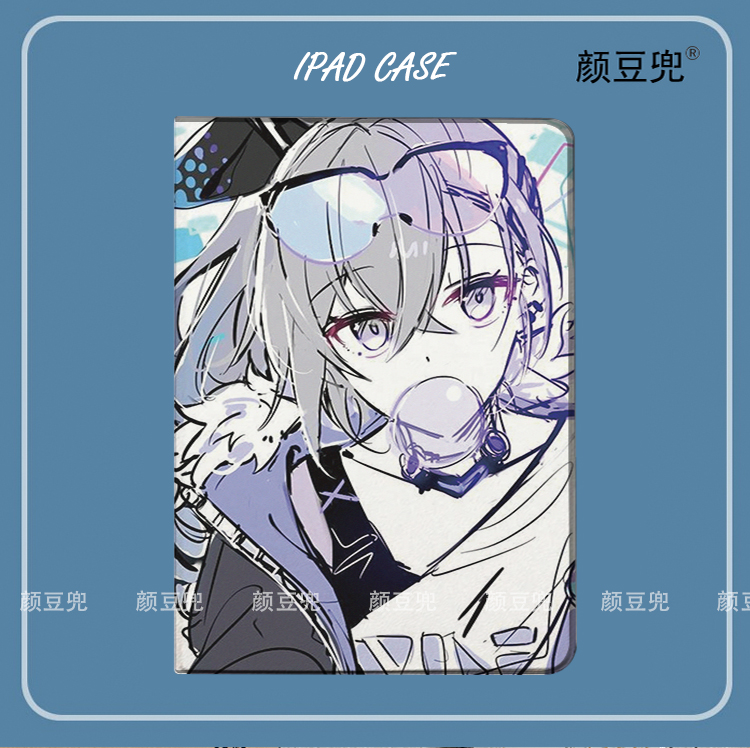 银狼 崩坏星穹铁道 ipad10.2适用air4/5 10.9保护套matepad pro12.9 Air3笔槽mini5/6小米5/6pro11华为M6荣耀