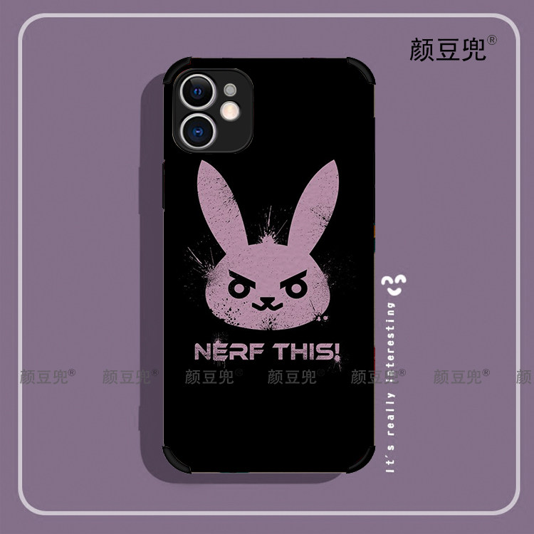 守望先锋DVA标志手机壳iPhone13适用12 Pro苹果11 XS MAXR软8PK40