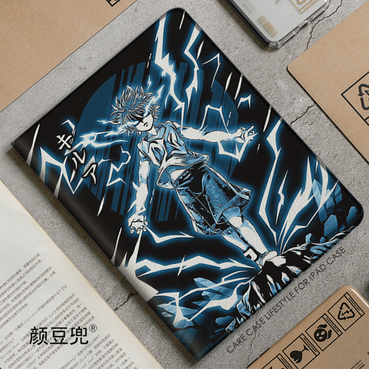 全职猎人ipad10.2奇犽air4保护套华为matep pro11寸9.7笔槽mini56