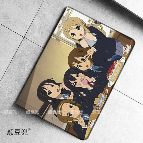 轻音少女 平泽唯ipad10.2适用于air4/5 10.9保护套matepad pro12.9 Air3笔槽mini5/6小米5/6pro11华为M6荣耀8