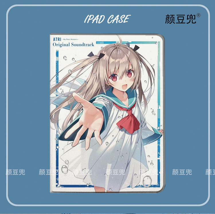 ATRI亚托莉ipad10.2适用air4/5第十代10.9保护套matepad pro11笔槽mini56小米5pro12.9荣耀V8小米6皮套OPPOPA
