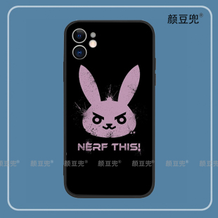 守望先锋DVA标志 适用于16 pro 苹果15手机壳iphone14promax苹果13硬壳华为Mate60小米13一加ace红米K70周边