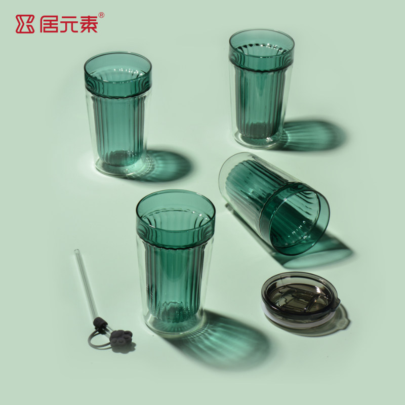 居元素高硼硅玻璃办公室否带吸管图片