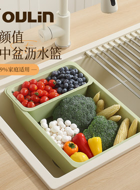 水槽盆中盆沥水篮新款